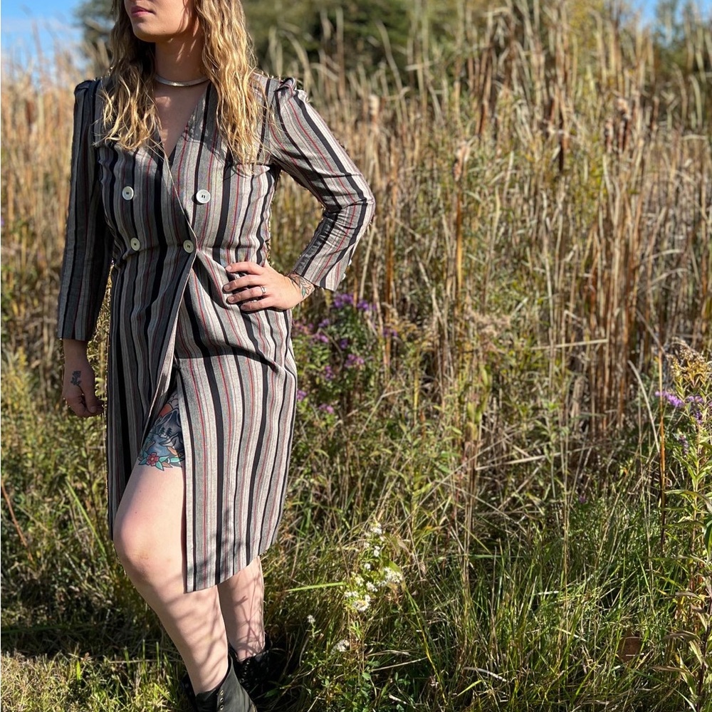 1980s Blazer Dress